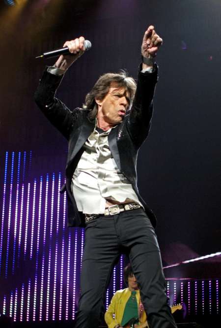 Mick Jagger brit rocksztár