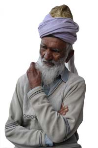 Feroz-ud-Din Mir, aki 141 évesnek vallja magát