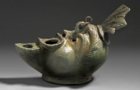 Az Óbudán talált ókori mécses