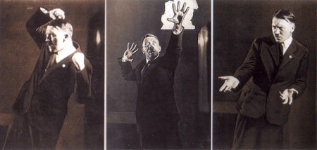 Adolf Hitler náci vezér Heinrich Hoffmann felvételein 1925-ben