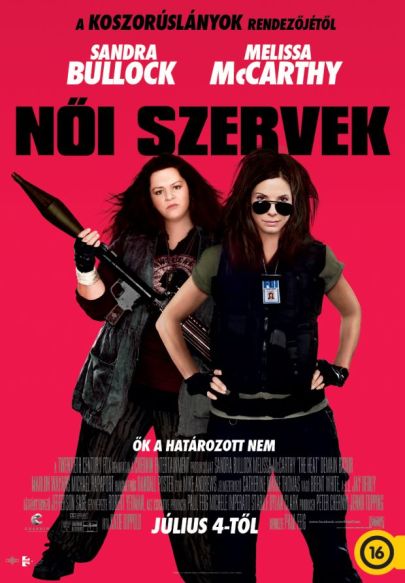 A Női szervek (The Heat) című amerikai vígjáték posztere