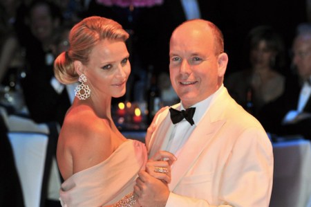 II. Albert monacói herceg és felesége, Charlene hercegnő