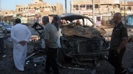 Pokolgépes merényletet hajtottak végre Bagdadban 2013. október 27-én