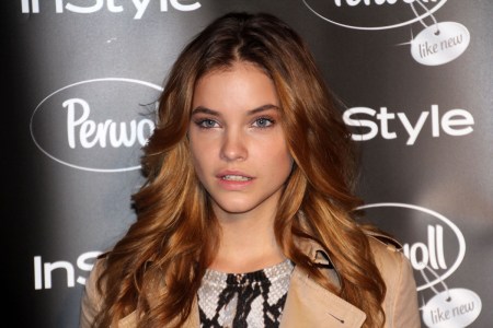 Palvin Barbara magyar topmodell az InStyle stílusdíjak kiosztóján Budapesten 2013. október 2-án (Fotó: Mészáros Márton)