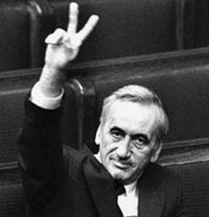 Tadeusz Mazowiecki lengyel miniszterelnök (1927-2013)