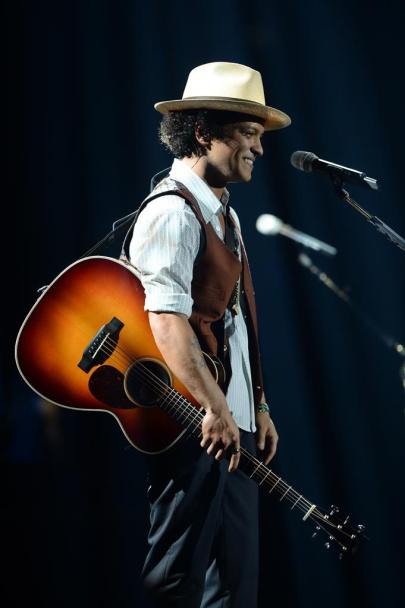 Bruno Mars amerikai énekes koncertet ad a Papp László Budapest Sportarénában 2013. november 7-én