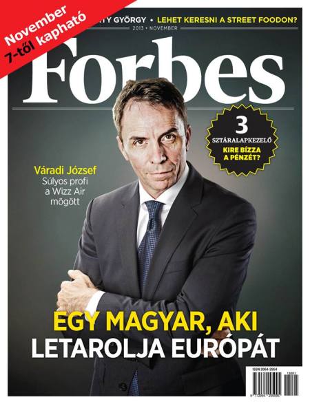 A magyar Forbes magazin első lapszáma 2013. november 7-én jelent meg