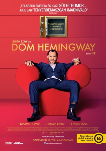 A Dom Hemingway című film plakátja