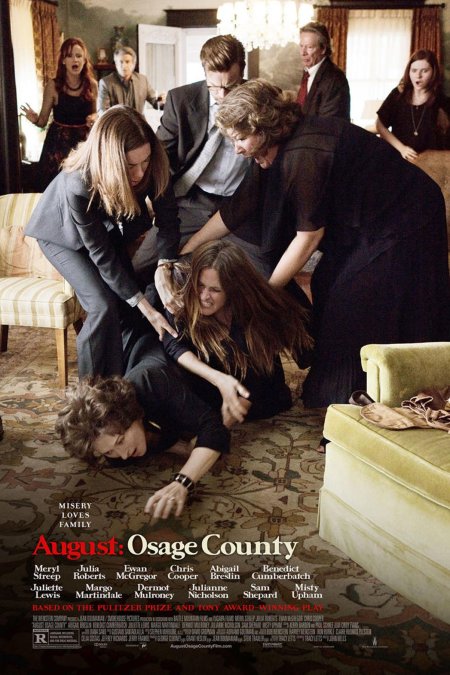 Az Augusztus Oklahomában (August: Osage County) című film plakátja