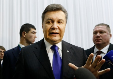 Viktor Janukovics ukrán elnök