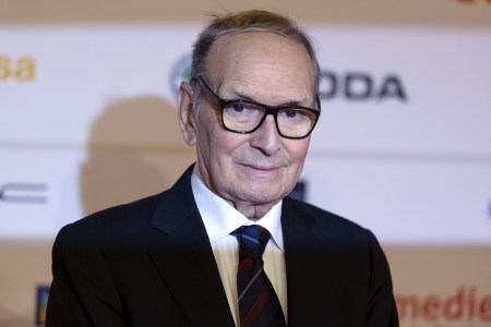 Ennio Morricone Oscar-díjas olasz filmzeneszerző