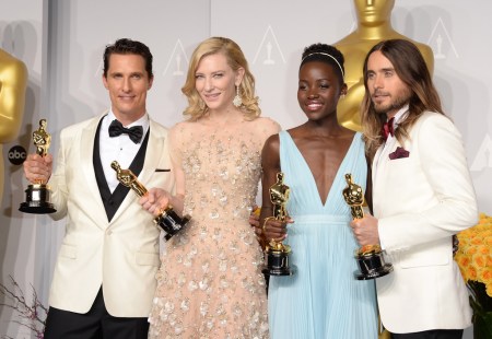 Matthew McConaughey, Cate Blanchett, Lupita Nyong'o és Jared Leto - az idei Oscar-díjasok az Oscar-gálán Los Angelesben 2014. március 2-án