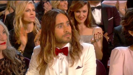 Jared Leto amerikai színész az Oscar-gálán Los Angelesben 2014. március 2-án