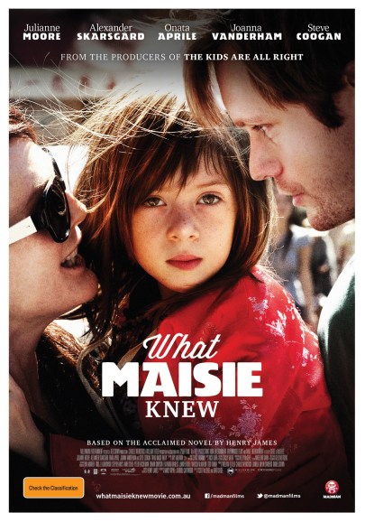 A Maisie tudja (What Maisie Knew) című film plakátja