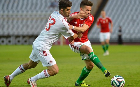 Magyarország-Albánia barátságos labdarúgó-mérkőzés a Puskás Ferenc Stadionban 2014. június 4-én