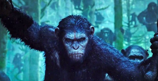 Jelenet a A majmok bolygója - Forradalom (Dawn of the Planet of the Apes) című filmből