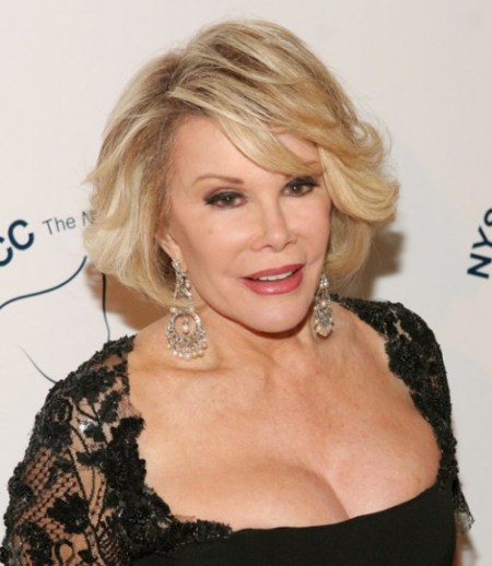 Joan Rivers amerikai komika, televíziós sztár (1933-2014)