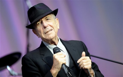 Leonard Cohen kanadai énekes, költő