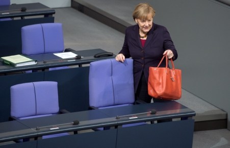 Angela Merkel német kancellár
